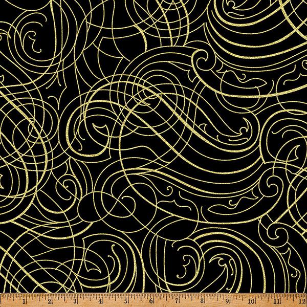 Christmas Wish - Black-Gold - 27824-4