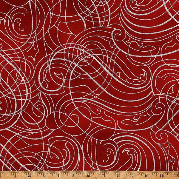 Christmas Wish - Crimson-Silver - 27824-10