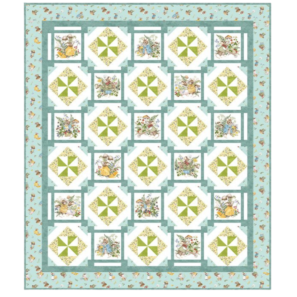 Circulation Lap Quilt Kit - 61in x 71in