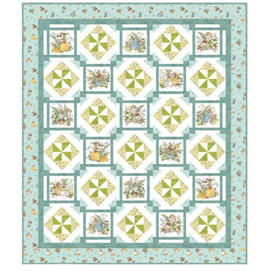 Circulation Lap Quilt Kit - 61in x 71in