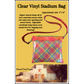 Clear Vinyl Stadium Bag -  Digital Download