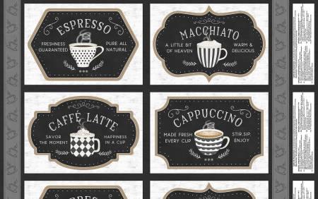 Coffee Life Multi Placemat Panel - 82667-192