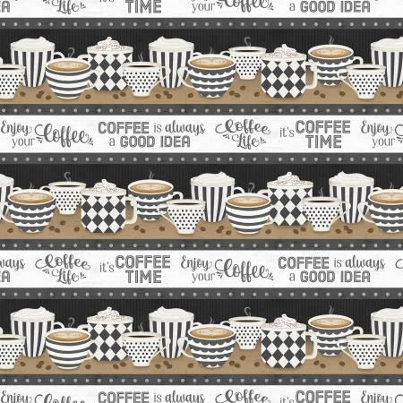 Coffee Life Multi Repeating Stripe - 82668-912