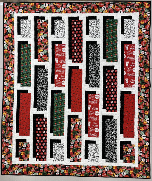 Cola Shadowbox Lap Quilt Kit