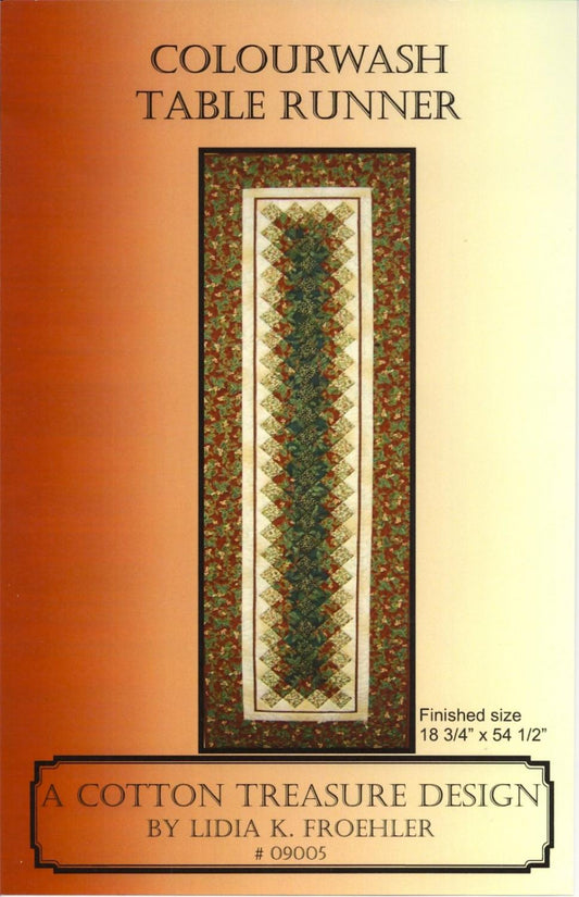 Colourwash Table Runner - 09005