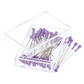 Cool Pins Gypsy Purple 50pc # TGQ074