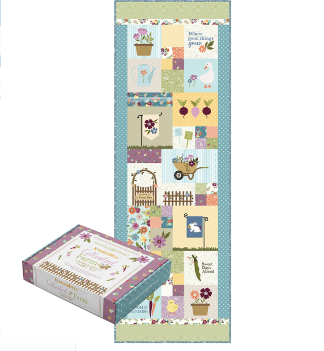 Cottontail Farm Ladder Quilt Fabric Kit 20"x60" # KIT-MASCOFA - Pre-Order