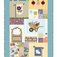 Cottontail Farm Ladder Quilt # KD823 - Pre-Order