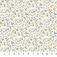 Country Mouse - Small Floral Toss - White Multi - DP29010-10