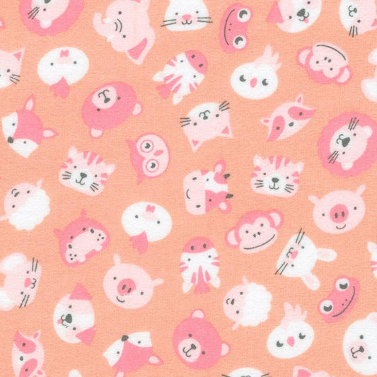 Cozy Cotton Flannel - Peach - 22728-144