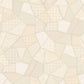 Cream Patchwork Quilt Flannel # F11310M-E