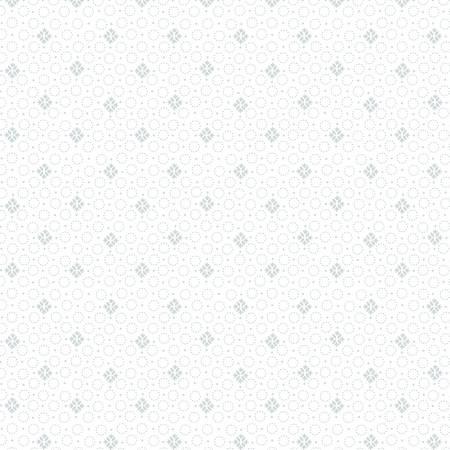 Cream & Sugar XII White on White Diamond Shaped Ditsy - 8010S-01W