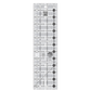 Creative Grid Quick Trim Ruler 3-1/2" X 12-1/2" Rectangle CGRMT1