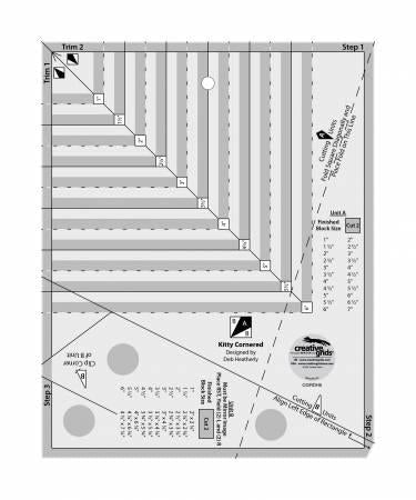 Creative Grids Kitty Cornered Ruler - CGRDH5