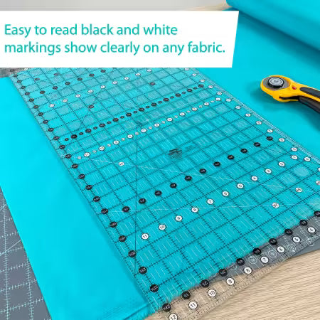 Creative Grids Quilt Ruler 12-1/2in x 24-1/2in # CGR1224