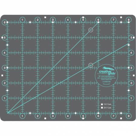 Creative Grids Self-Healing Double Sided Rotary Cutting Mat 6in x 8in # CGRMAT68