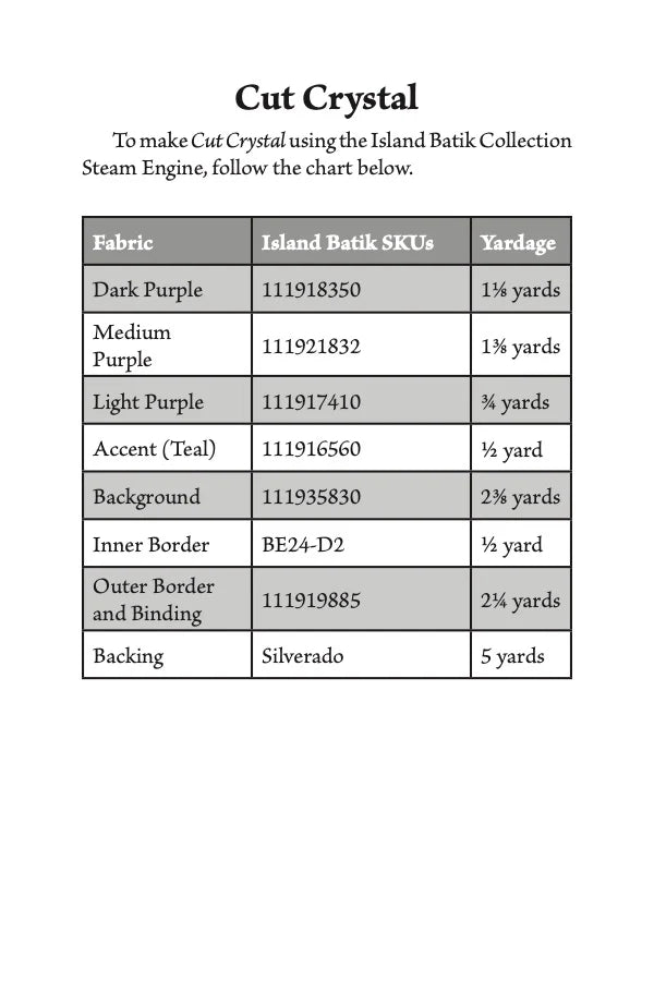 Cut Crystal - MOD021
