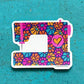 Daisy Sewing Machine Stickers # SASSSTICK-MAC