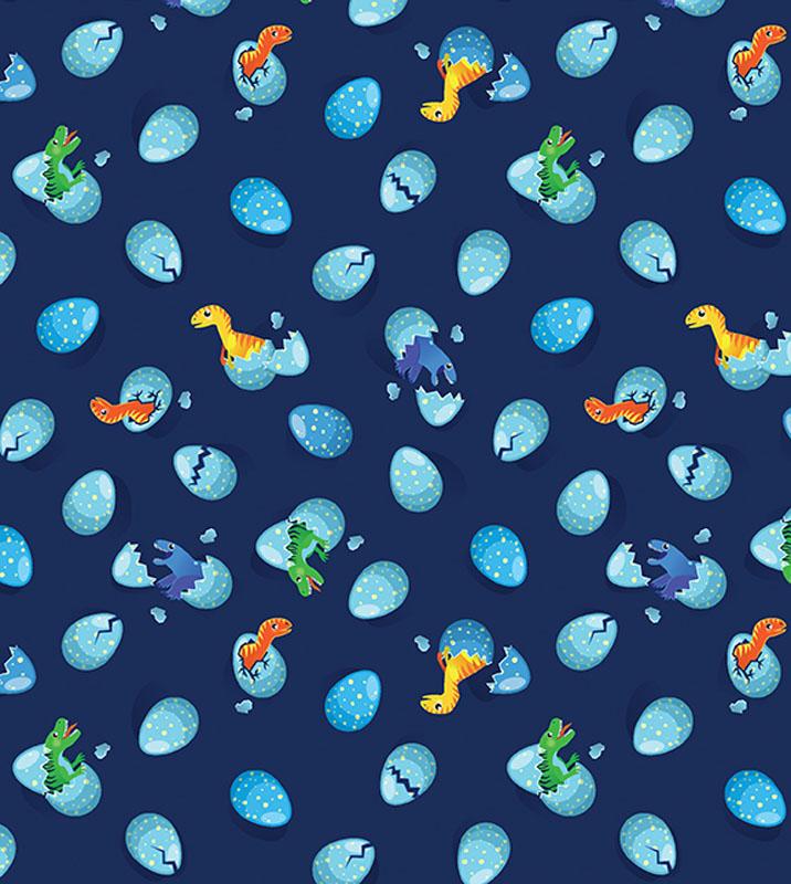 Dino Friends - Just Hatched - Navy - 15399-56