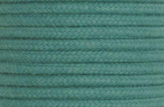 Dip Dyed Braided Cotton Cord - Aegean Teal - 3/16" (30.5m) 100 Feet - CC-7006001AEG