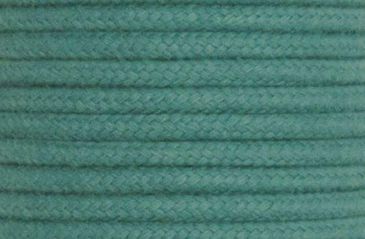 Dip Dyed Braided Cotton Cord - Aegean Teal - 3/16" (30.5m) 100 Feet - CC-7006001AEG