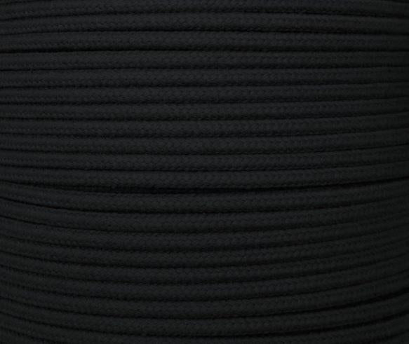 Dip Dyed Braided Cotton Cord - Deep Purple -  3/16"  30.5m(100 ft)