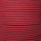 Dip Dyed Braided Cotton Cord - Crimson - 3/16" x 30.5mm (100ft)