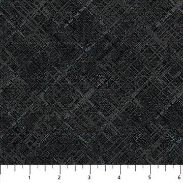 Dots & Dashes Flannel - Black - F27284-99