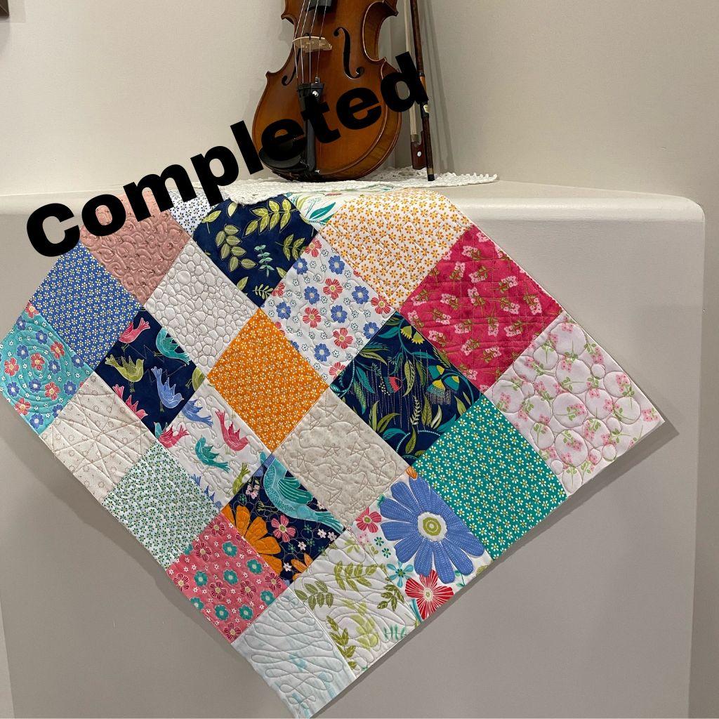 “Drop Those Dogs” (Free Motion Quilting) - Completed - W2024