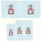 Easter Gnomes Blue Chapstick & Gift Card Printed Vinyl