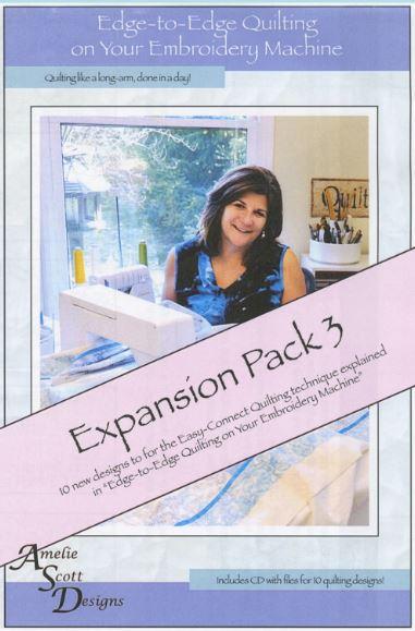 Edge to Edge Quilting Expansion Pack 3 # ASD210