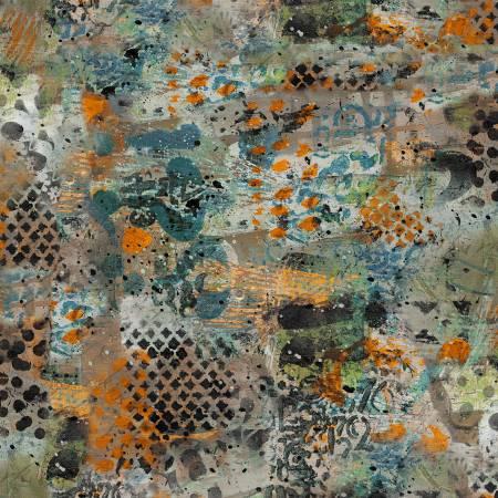 Emerald Hollow - Multi Color Digital Collage # Y4826-55