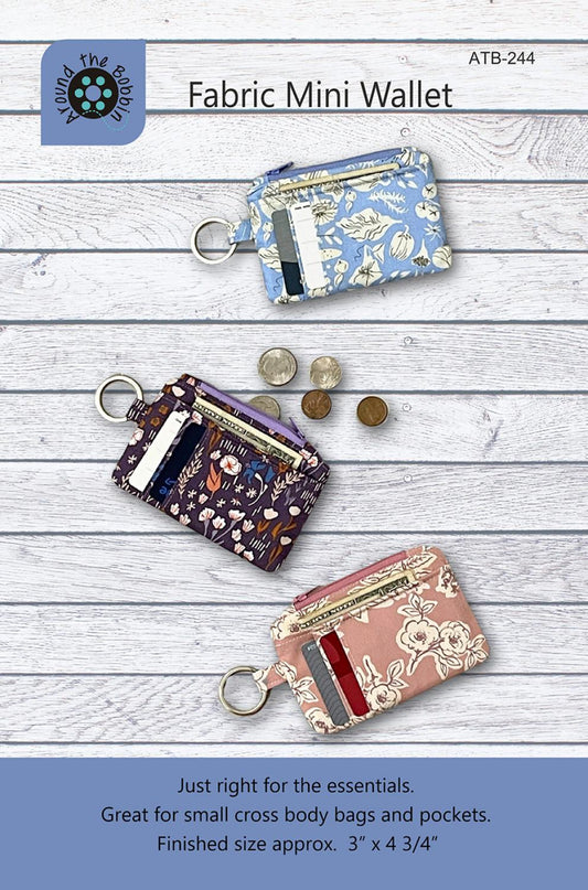 Fabric Mini Wallet # ATB-244