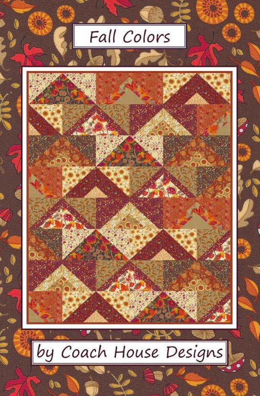 Fall Colors Quilt Pattern - CHD-2257