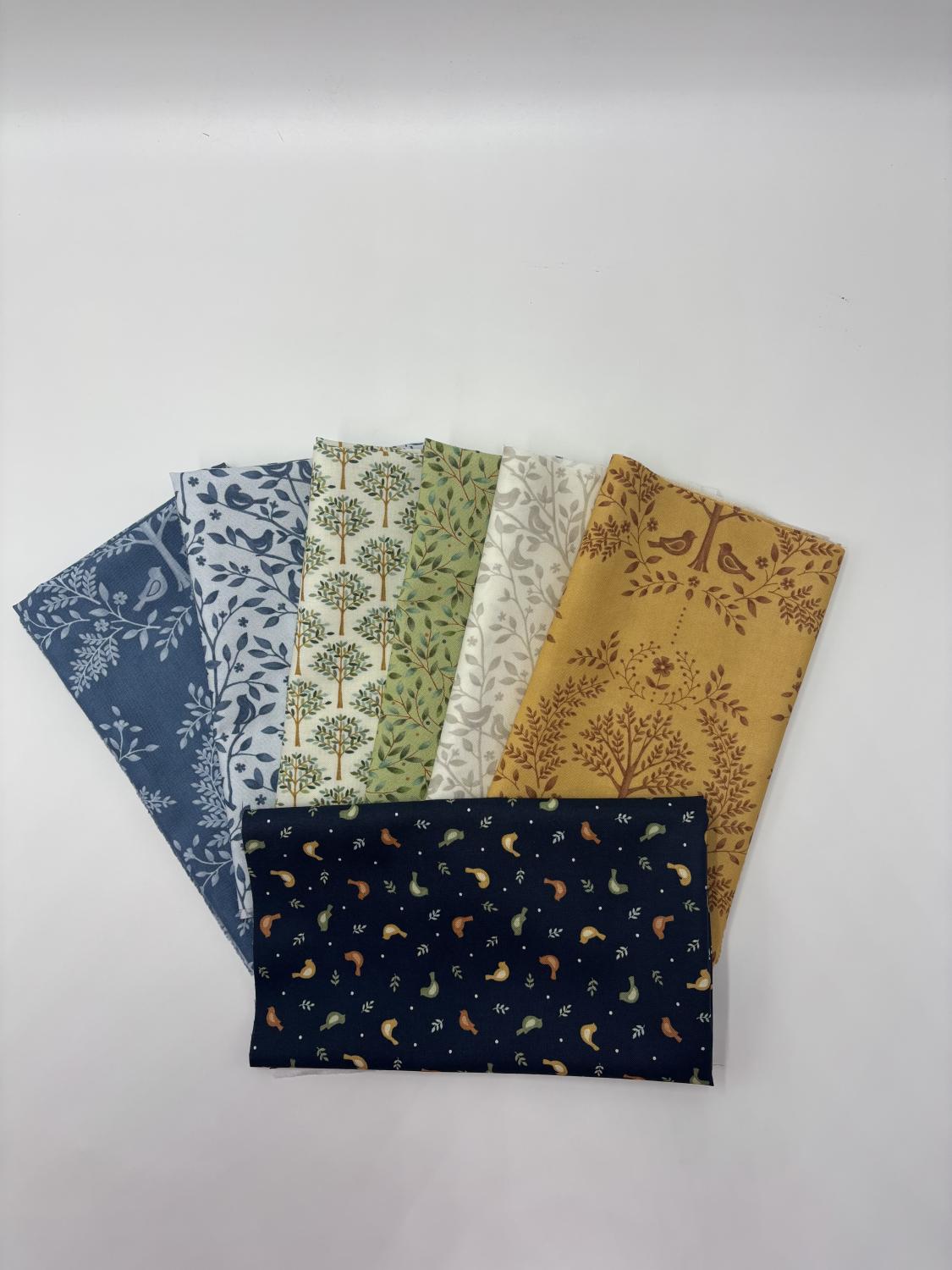 Family Tree Fat Quarter Bundle - Dark Colorway