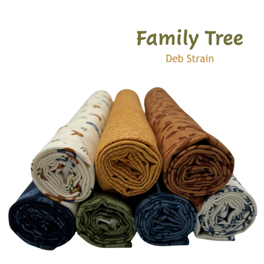 Family Tree Half Yard Bundle - Dark Colorway