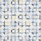 Farmhouse Fixer Upper - Steel Blue Churndash Cheater Quilt # 8701S-19