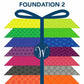 Fat Quarter Bundle Foundations 2, 32pcs/bundle # FATQFND2-X