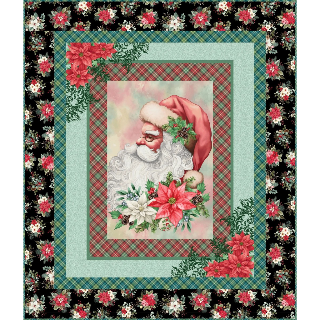 Father Christmas Quilt Kit