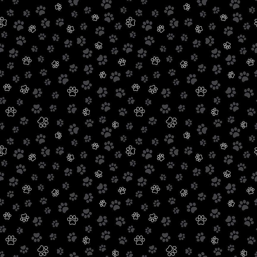 Feline Good - Cat Paws - CD2574 Black