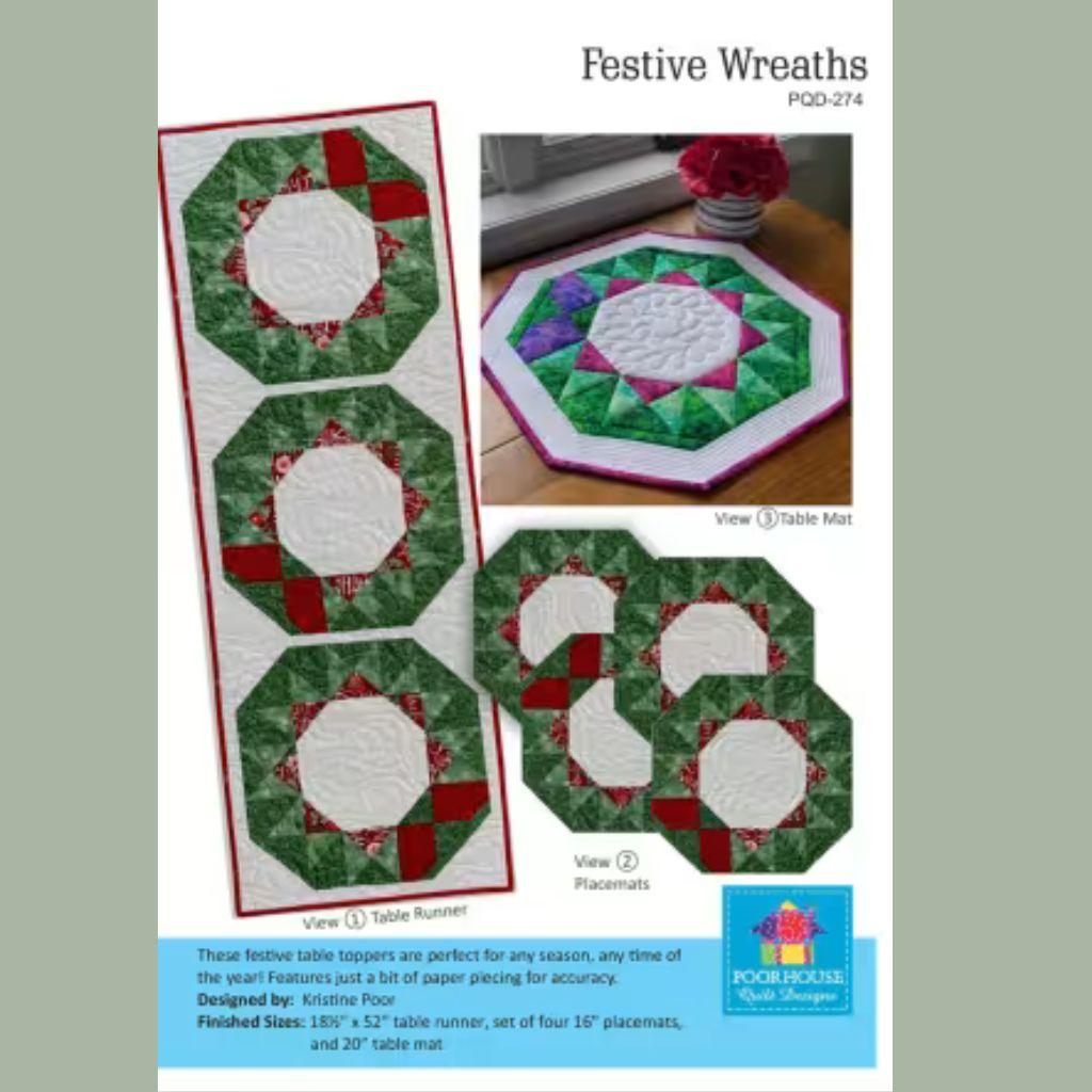 Festive Wreaths Tabletop # PQD-274