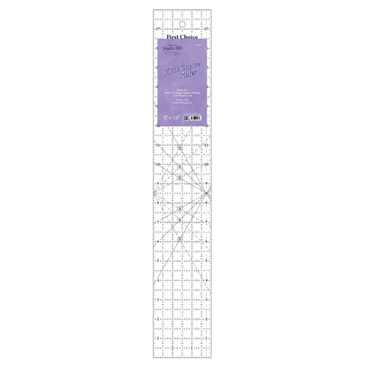 First Choice Ruler 3in x 18in - DT33