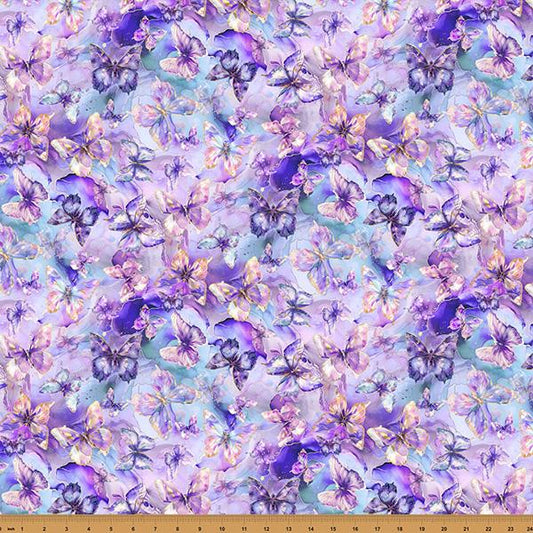 Flourish Butterflies - Violet - 25630-81
