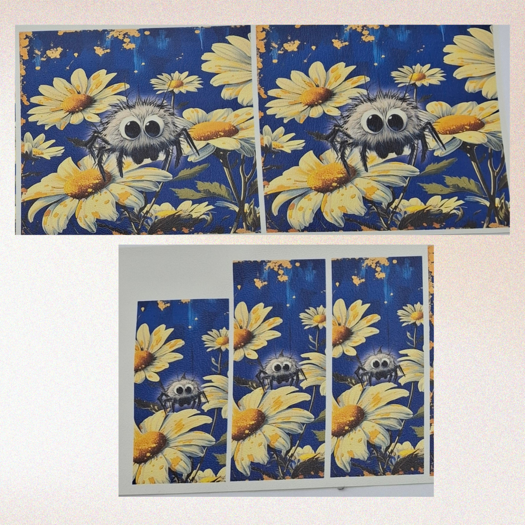 Flower Bugs Chapstick Gift Card - Blue Spider