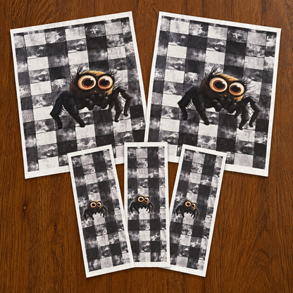 Flower Bugs Chapstick Gift Card - Gingham