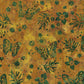 Flutter Fields - Harvest Moon - Butterfly Floral - Gold Ochre - 712401267