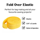 Fold-over Elastic 3/4in x 2yd Dandelion # SUP211-2-DAN