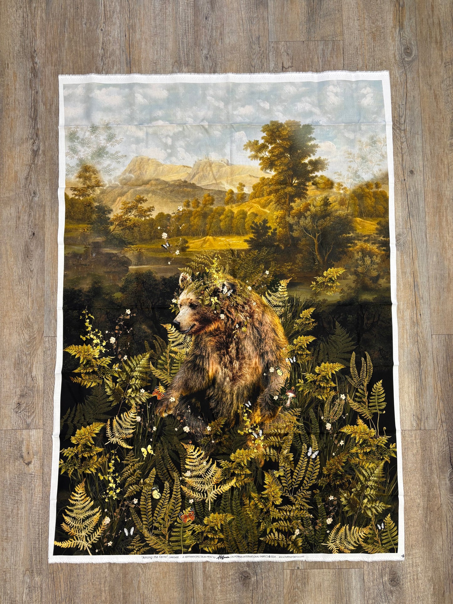 Frame of Ferns Lap Quilt Kit