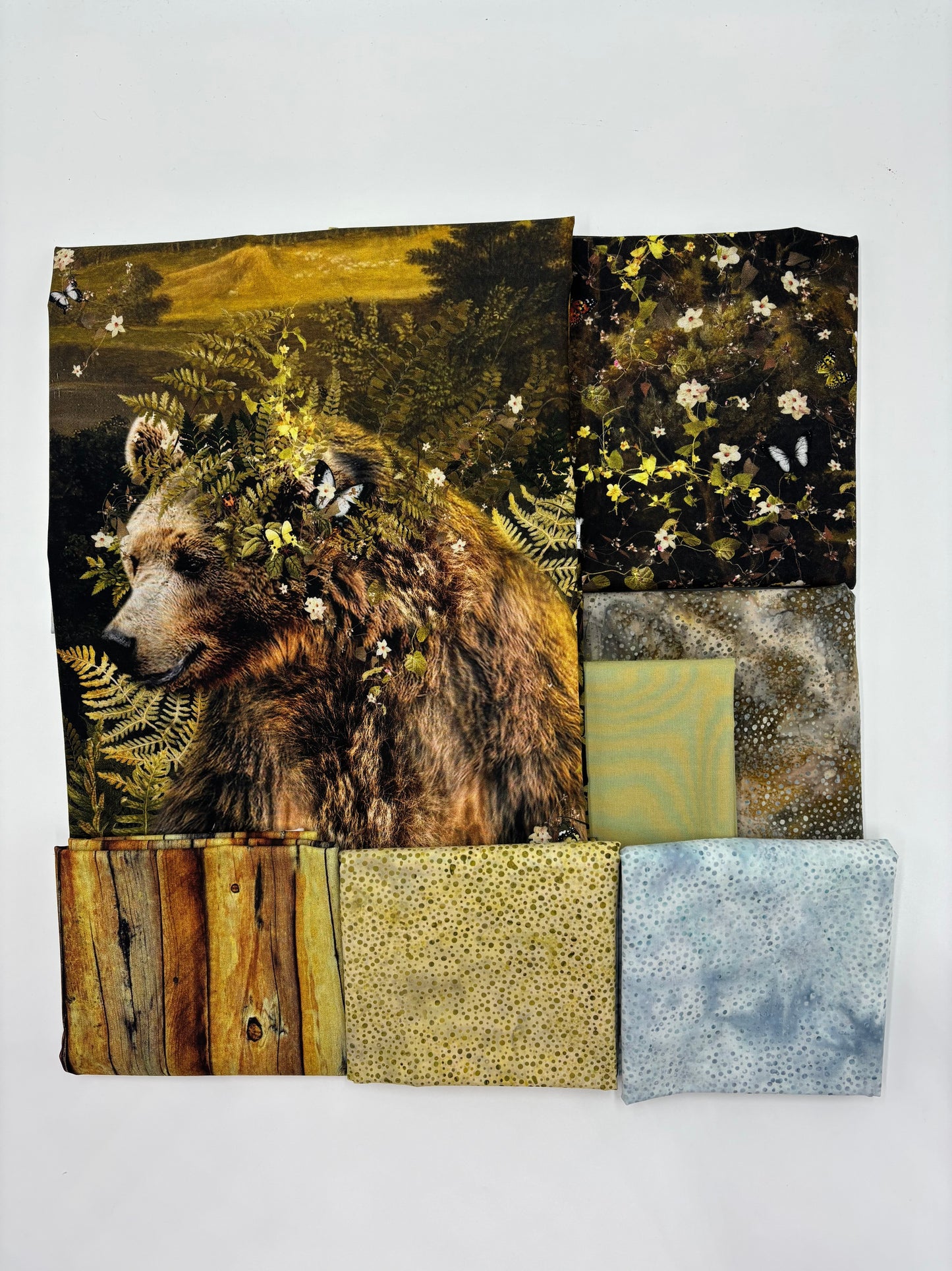 Frame of Ferns Lap Quilt Kit