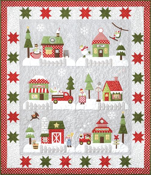 Frosty Goes to Town Block of the Month - Full Kit w/Accessory Pack